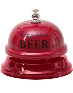 Ring for a Beer - Rød Ringebjelle