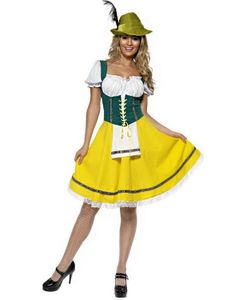 Oktoberfest Fraulein Kostyme